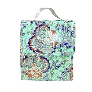 Vera Bradley Lunch Bunch Lunch Bag Fan Flowers Waterproof‎ Insulated